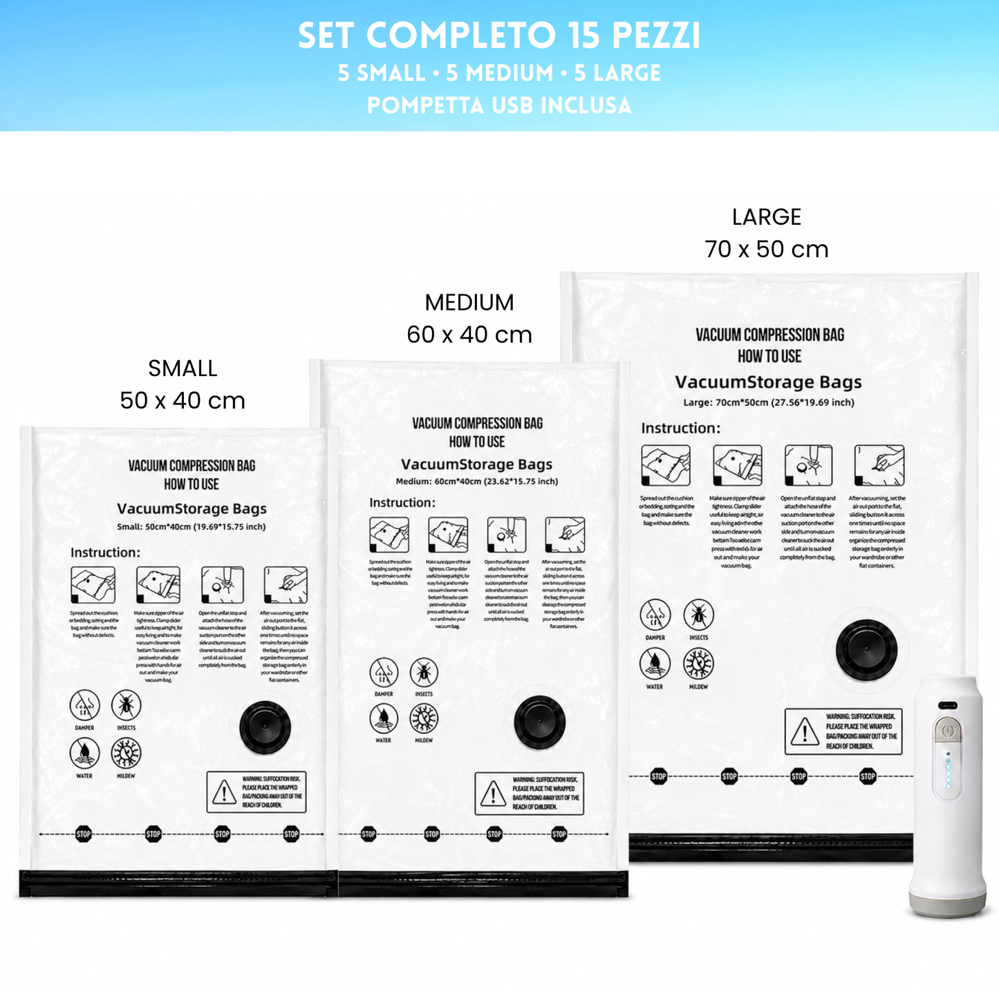 Pack&Go™ - Set Da 15
